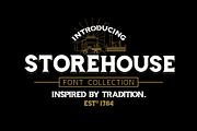 Storehouse Font + Vector shapes, a Serif Font by LeoSupply.co (Thumbnail 3 of 18)