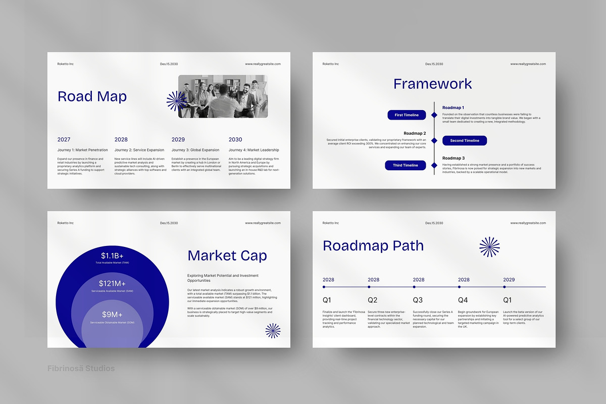 Modern Corporate Pitch Deck preview 6