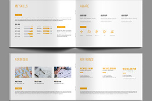 Resume Booklet Landscape