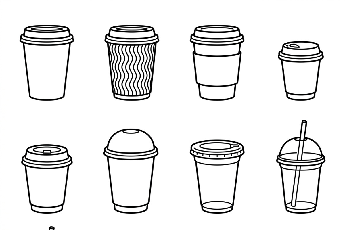 Sustainable Packaging Icon Set, an Outline Icon by adenpinkstore (Photo 10 of 11)