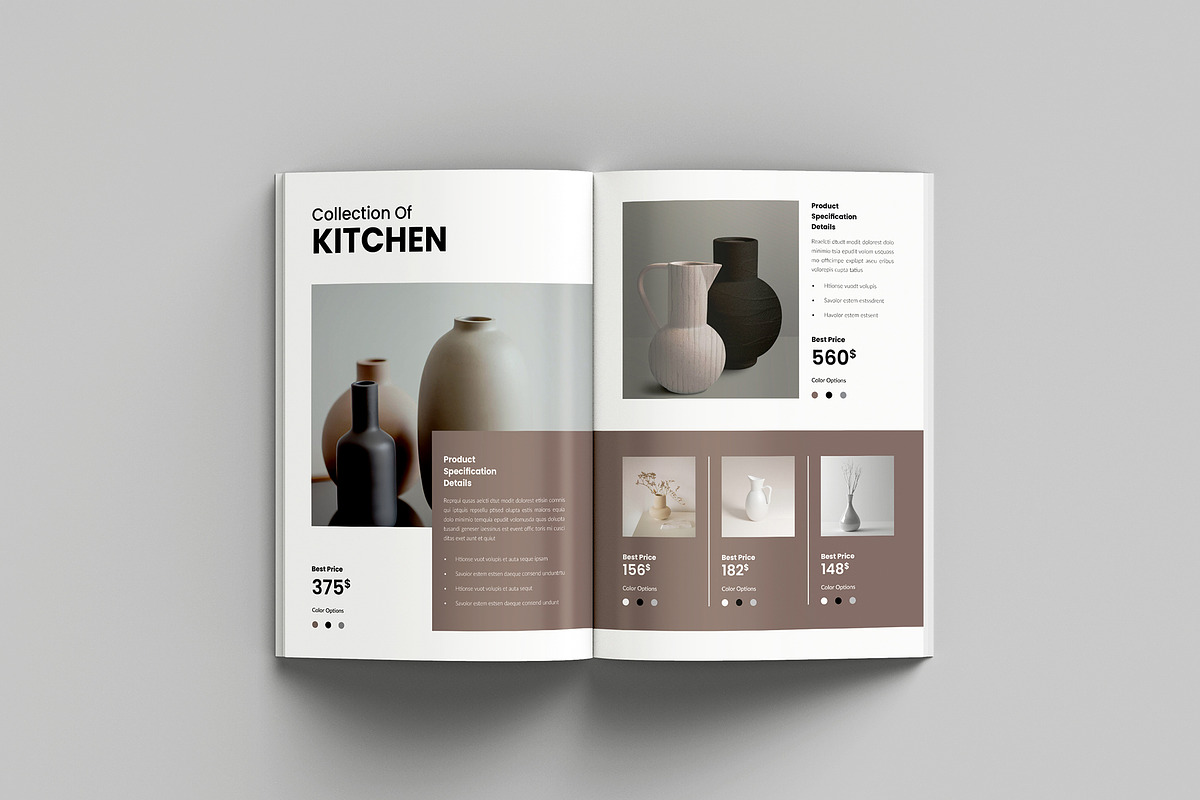 Catalog Brochure Template, a Brochure Template by Spark_Creative (Photo 3 of 12)
