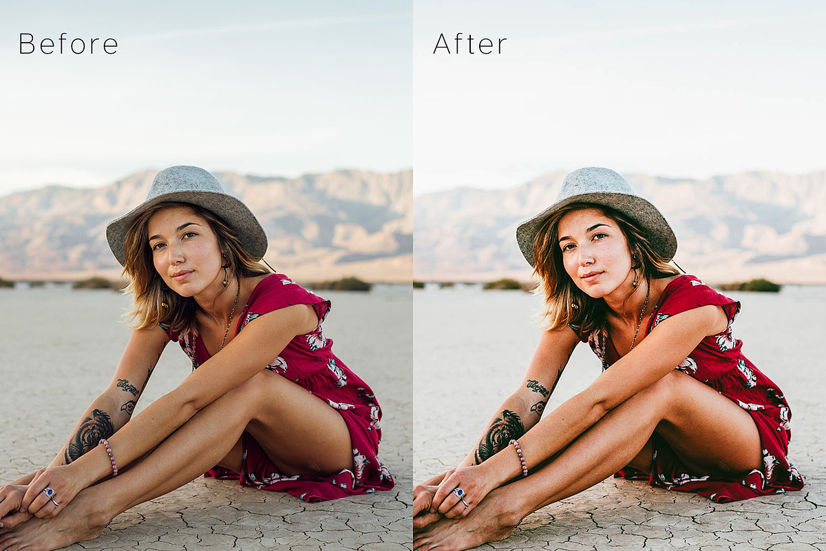 Bright Pop Lightroom Mobile Preset preview 3