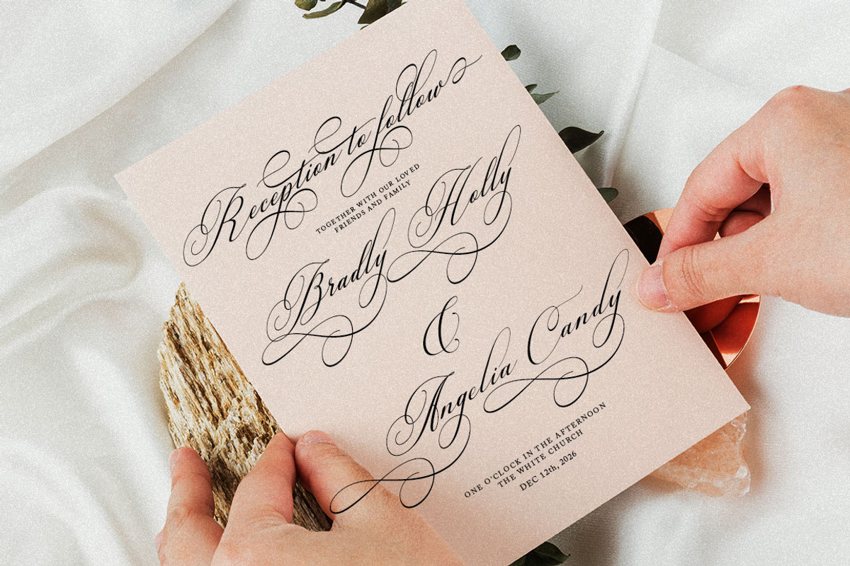Lamborghini Script, a Script Font by Has_rizal (Photo 12 of 13)