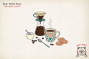 Coffee Morning Hand-drawn PNG Bundle, an Illustration by GlitterCraft (Thumbnail 47 of 101)