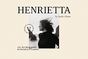 Henrietta Font (Fonts Pairing - Dou), a Serif Font by Studio Okami (Thumbnail 2 of 10)