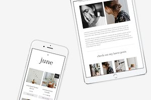 June - WordPress Theme For Bloggers