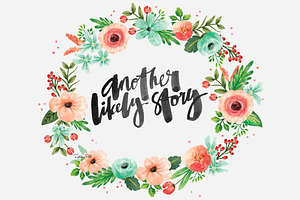 Custom Floral Wreath