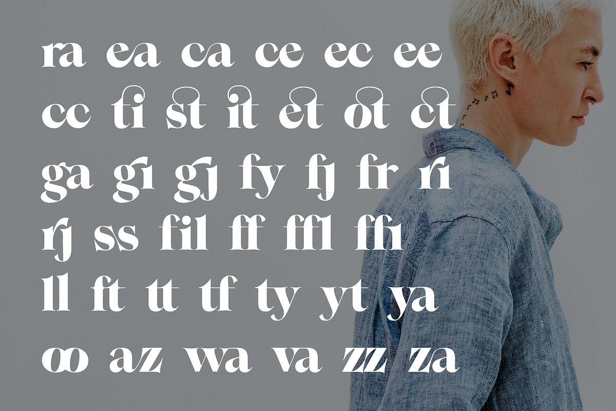 Makutu - Luxurious Serif Typeface, a Serif Font by HipFonts (Photo 7 of 9)