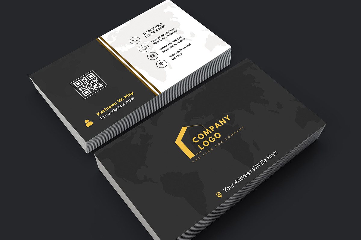 Minimalist Business Card PSD preview 4
