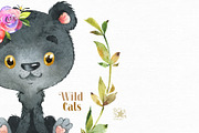 Wild Cats. Watercolor Collection, an Animal Illustration by StarJam (Thumbnail 3 of 5)