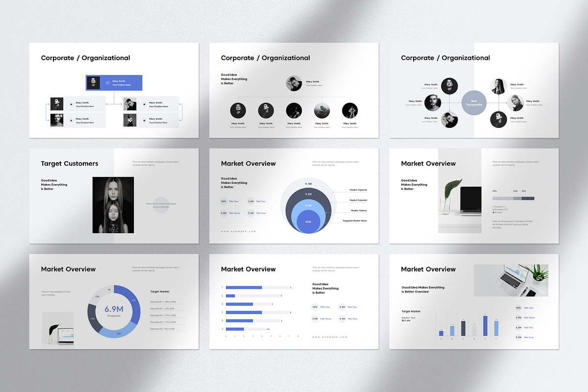 Business Plan PowerPoint Template, a Presentation Template by GoldenPixelStudio (Photo 15 of 29)