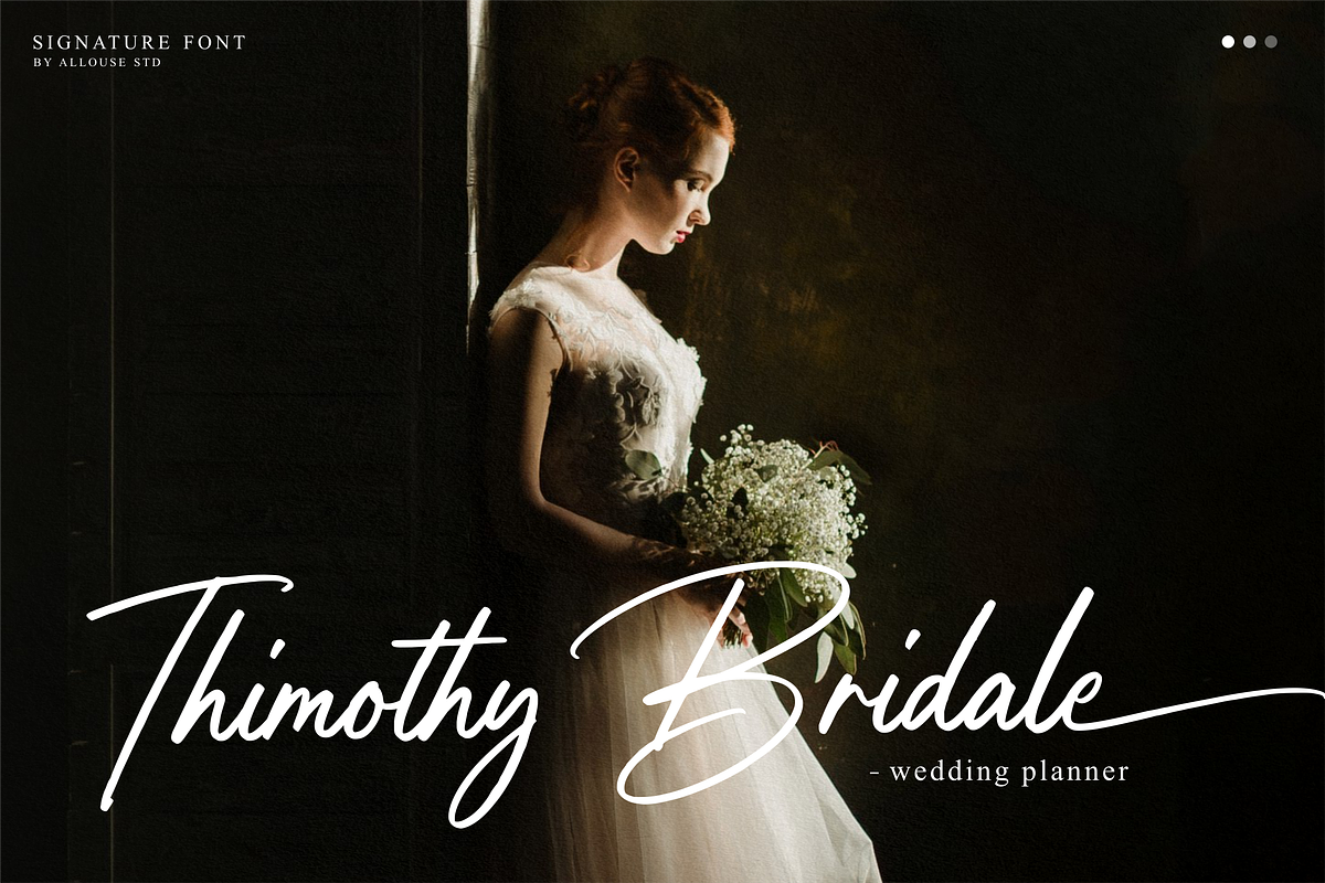 Gorgeouspen A Elegant Signature, a Script Font by Allouse Studio (Photo 4 of 10)