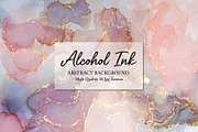 30 Alcohol Ink Abstract Backgrounds, a Texture Illustration by Artemisia_Art (Thumbnail 1 of 5)
