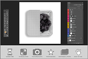 Plastic Blackberries Mockup PSD, a Packaging Mockup by Bruno's Shop (Thumbnail 3 of 4)