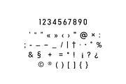 Moonbeams Sans Serif Modern Font, a Sans Serif Font by UICreative (Thumbnail 5 of 13)