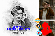Modern Pencil Sketch PS Action, an Action Add-On by MRI STUDIO (Thumbnail 4 of 31)