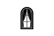 Window Curtain Silhouette Bundle, an Illustration by Creativeshirt (Thumbnail 23 of 51)