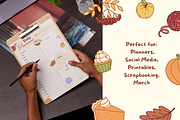 Cozy Autumn Sticker Pack, a Seasonal Illustration by Kristina Chistiakova (Thumbnail 4 of 5)
