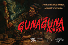 Gunaguna Horror Font