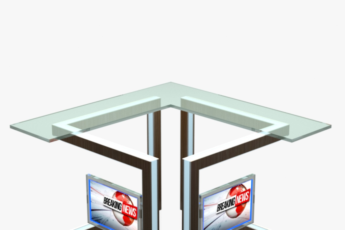 TV Studio Desk Collection (12 PCS), a Furniture 3D Model by akerStudio (Photo 49 of 153)