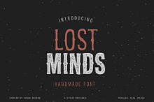 Lost Minds- A Handcrafted Font