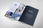 Sharp Modern Brochure and PowerPoint, a Brochure Template by Shop Mockpro (Thumbnail 4 of 11)