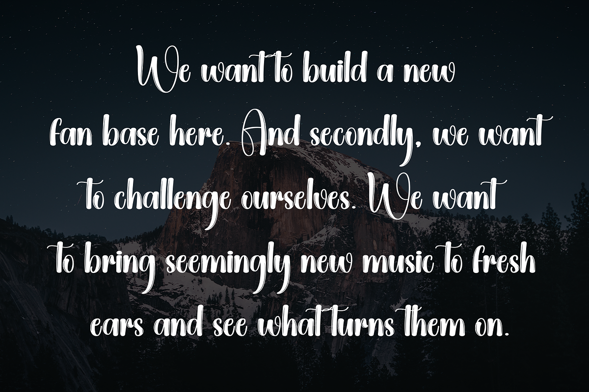 Animal | Script Font, a Handwritten Font by Scratchones (Photo 7 of 9)