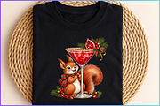 Whimsical Christmas Cocktail PNGs, a Decorative Illustration by Ink Gallery (Thumbnail 10 of 13)