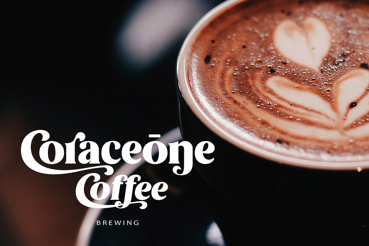 Brume Font preview 3