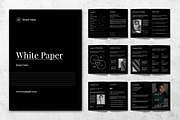 White Paper Template, a Brochure Template by ContestDesign (Thumbnail 1 of 3)