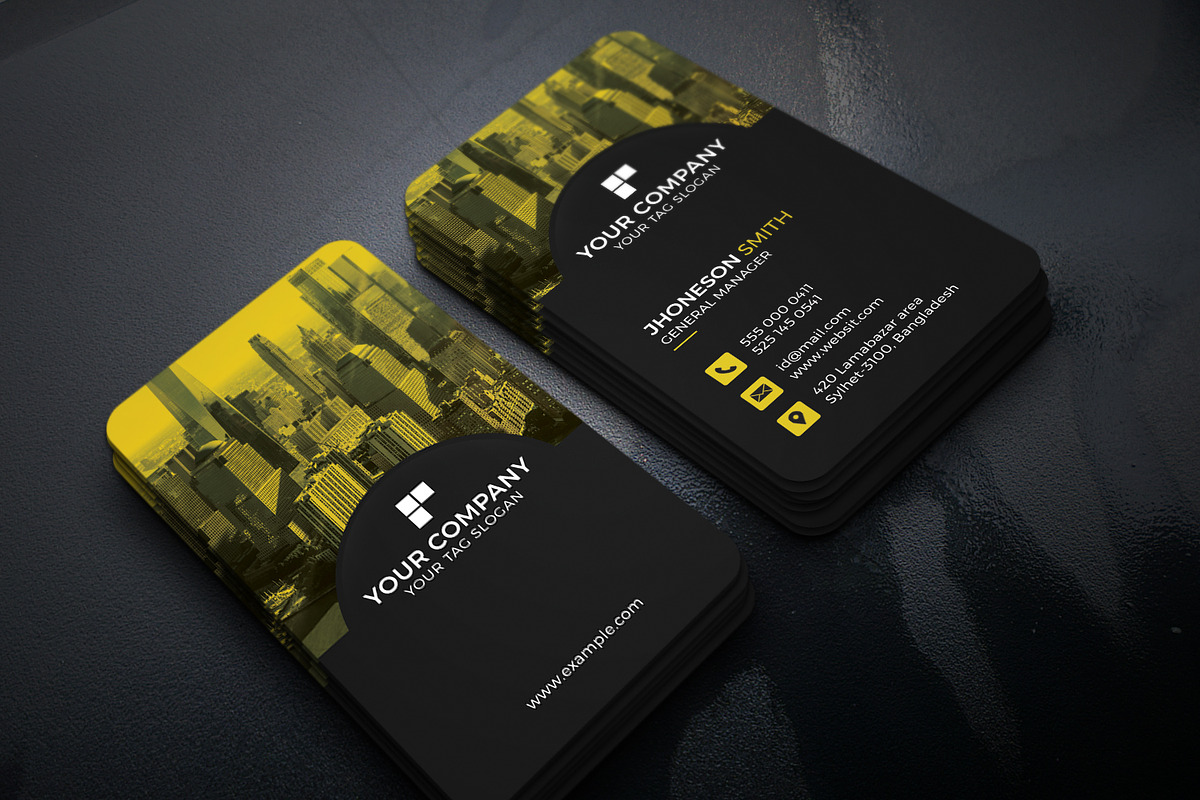 Business Card, a Business Card Template by Helal Shop (Photo 4 of 4)