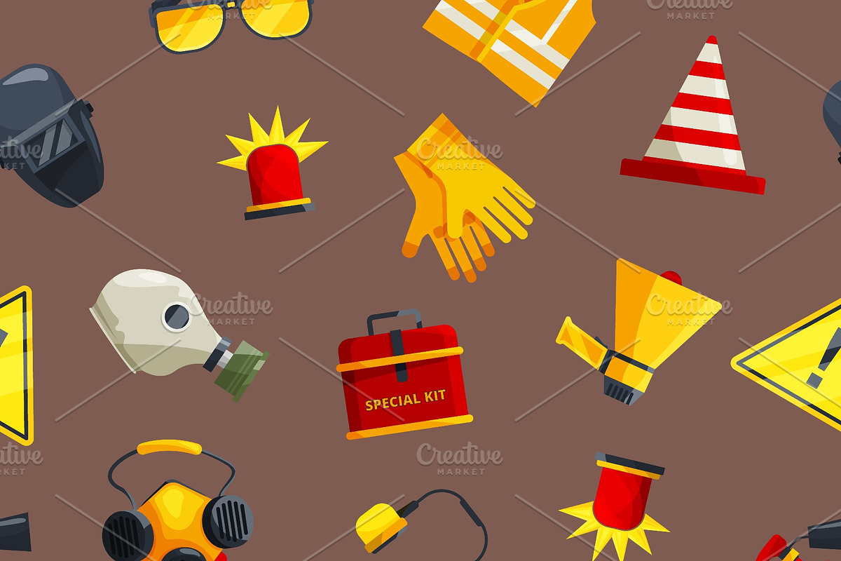 Safety equipment and protective gear, a Pattern Graphic by Onyx (Photo 3 of 3)