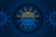 Mandala Vector Pattern Graphics Pack, a Background Graphic by NJ Himel (Thumbnail 14 of 91)