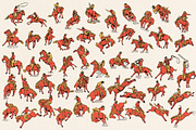 50 Illustration cowboy, an Object Illustration by Southerntown (Thumbnail 3 of 8)