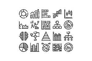 Business data analysis graphing, an Object Graphic by pikepicture