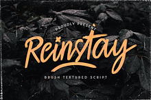 Reinstay - Brush Script Font