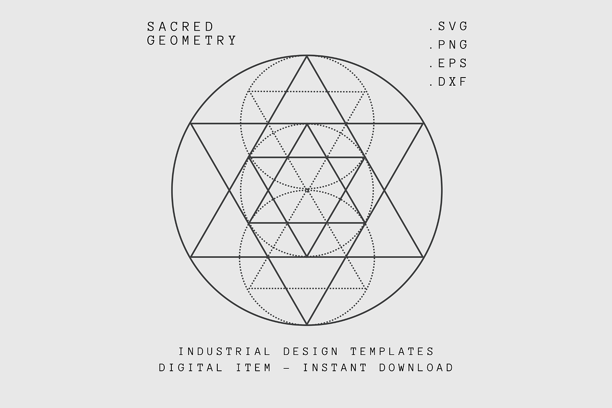 Sacred Geometry Merkaba: SVG, an Object Graphic by Digital Architects (Photo 1 of 5)