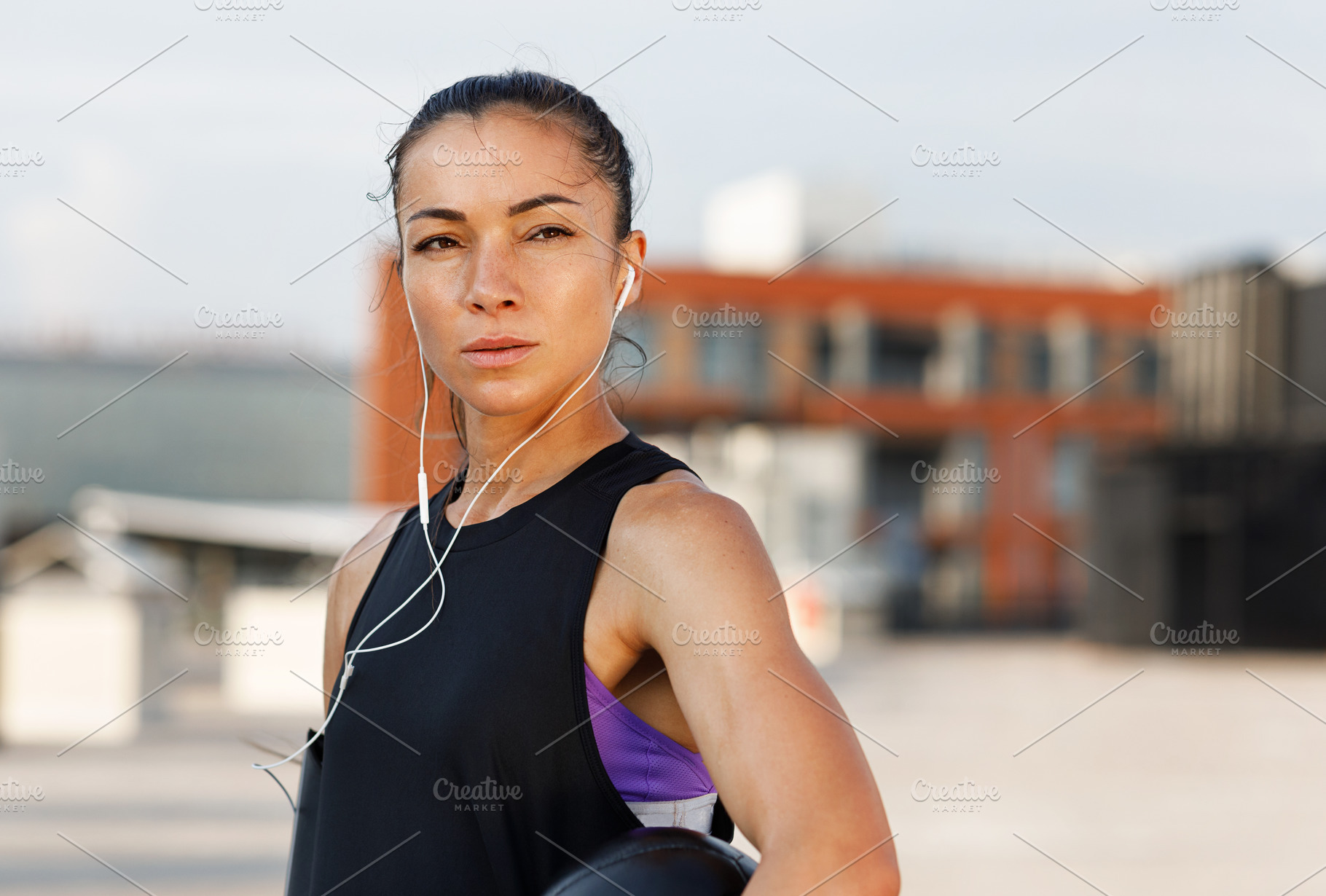 Portrait of a young confident female, a Sports & Recreation Photo by Artem Varnitsin