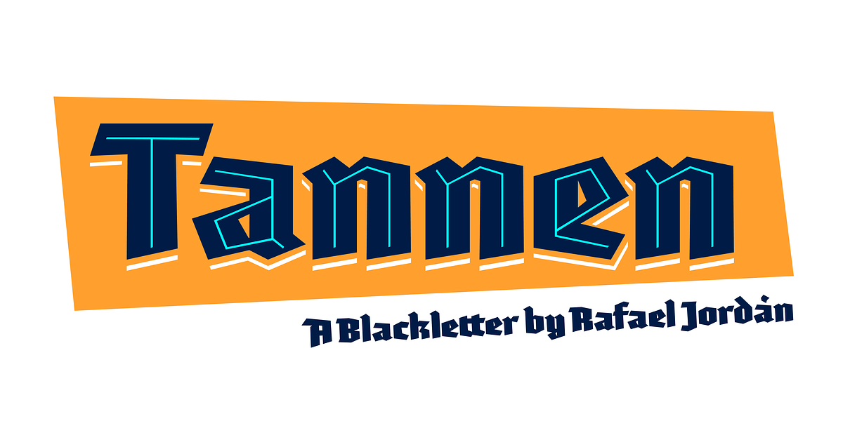 Tannen, a Blackletter Font by Rafael Jordan (Photo 1 of 8)