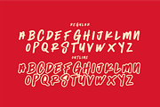 Kopeth - Display Brush Typeface, a Font by zamjumps (Thumbnail 6 of 8)