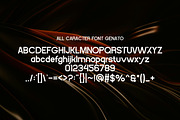 Genato, a Sans Serif Font by riotama85 (Thumbnail 2 of 5)
