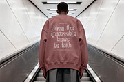 Urban Sweatshirt Mockup Back View, an Advertising Mockup by Design Squad (Thumbnail 4 of 4)