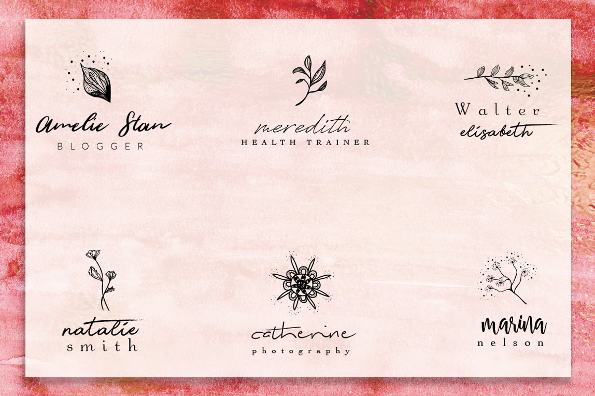 La Floraison Pack, a Branding & Logo Template by IsikChic (Photo 9 of 9)