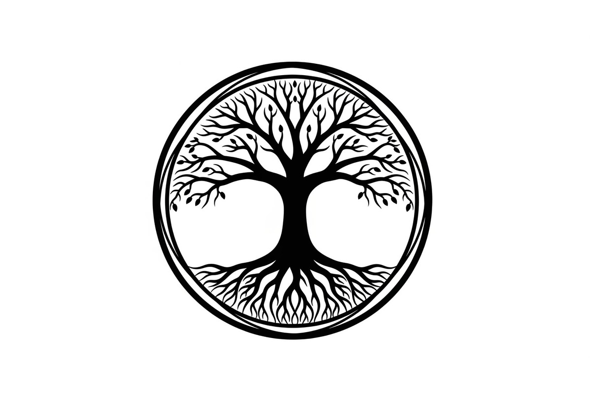 Tree of Life Circle Frame Bundle, an Illustration by Gaye Art (Photo 28 of 51)