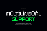 Futurest Cosmo – Futuristic Font, a Sans Serif Font by Mine Type Lab (Thumbnail 9 of 10)