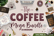 Coffee SVG Bundle | Coffee Quotes, a Graphic by LovePowerDesigns (Thumbnail 1 of 11)