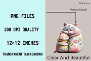 Whimsical Mother's Day Cat Clipart B, an Illustration by SVGArt (Thumbnail 4 of 9)