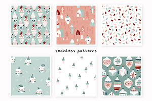 Ice Christmas Pattern Collection