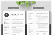 Word Resume & Cover Letter Template, a Resume Template by DemeDesign (Thumbnail 2 of 6)