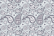 Seamless Paisley Patterns Vector, a Pattern Graphic by Studio Indigo (Thumbnail 8 of 9)